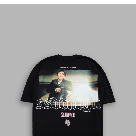 Darc Sport Black Scarface No Mercy Tee - Picture 2 of 4